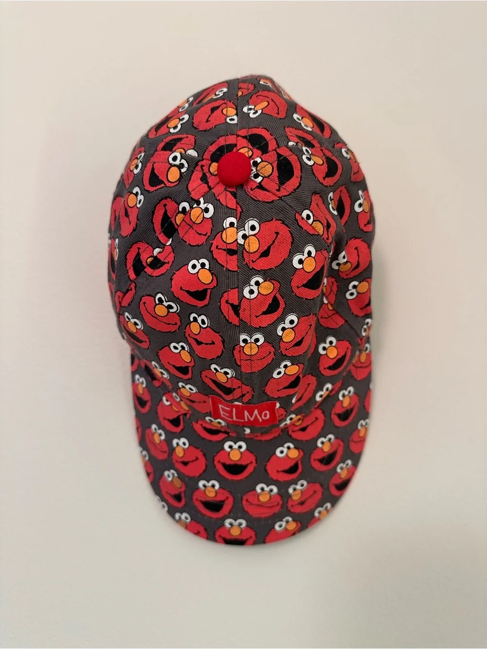 Sesame Street Elmo 100% Cotton Vintage Style Youth Ballcap Hat